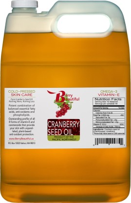 Cranberry Seed Oil - 1 Gallon / 3.5 kg