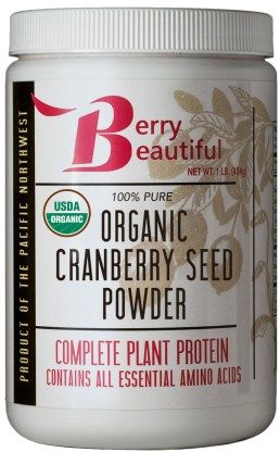 Organic Cranberry Seed Powder - 1 lb / 454 g